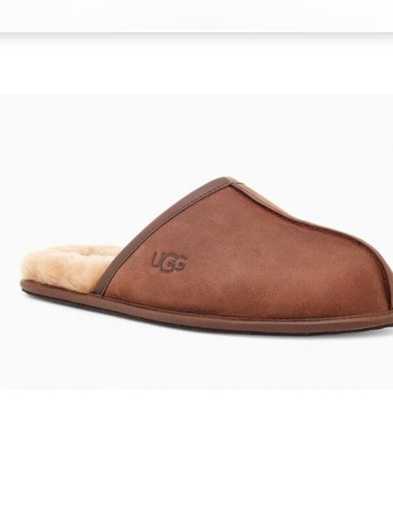UGG Other - UGG Men's Brown Shearling-Lined Slippers